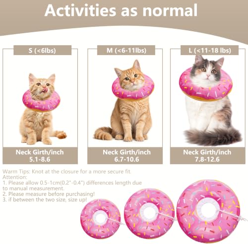 Cat Cone Collar Soft (Pink / Medium)