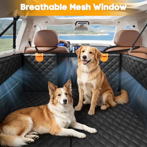 Large Dog Car Seat (Black / X-Large)