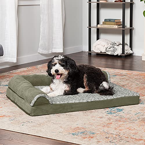 Orthopedic Dog Bed for Large (Large / Dark Sage)