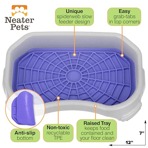 Neater Pets Neat (Purple Mat w/ Vanilla Bean Tray)