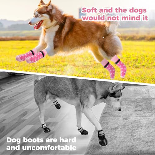 Non Slip Dog Socks Prevent Licking Paws (XS)