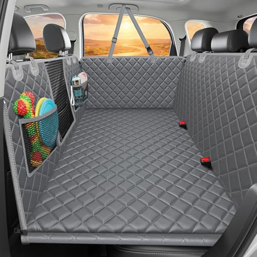Back Seat Extender for Dogs (Grey / M - Cars / Full Size SUVs)