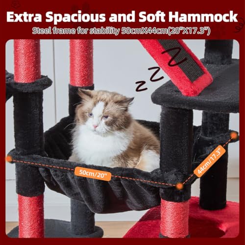 Gothic Cat Tree (Gothic / 71 Inches)
