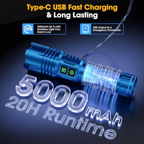 UV Flashlight (Blue)