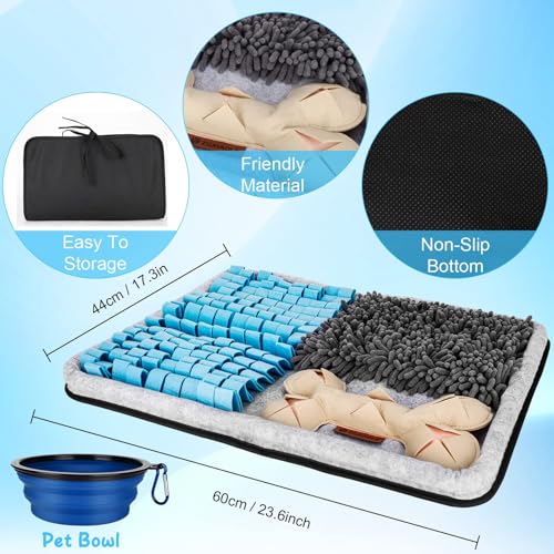 Snuffle Mat for Dogs Washable Foraging Toy