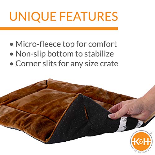 K&H Cat Bed Self (Extra-Small (14 in x 22 in) / Mocha)
