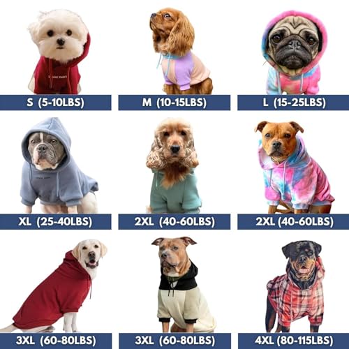 Dog Hoodie Buttery (USA Grey / 3XL)