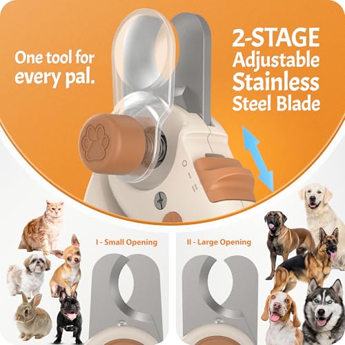 Pet Nail Clipper PRO 2026 (Brown)