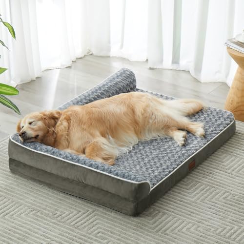 Orthopedic Washable Dog Bed (Dark Green / 54.0"l x 36.0"w x 7.5"th)