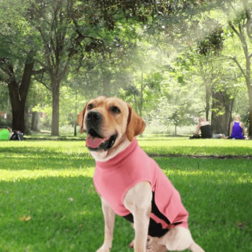 Dog Anxiety Calming Thunder Vest (Pink / X-Small)