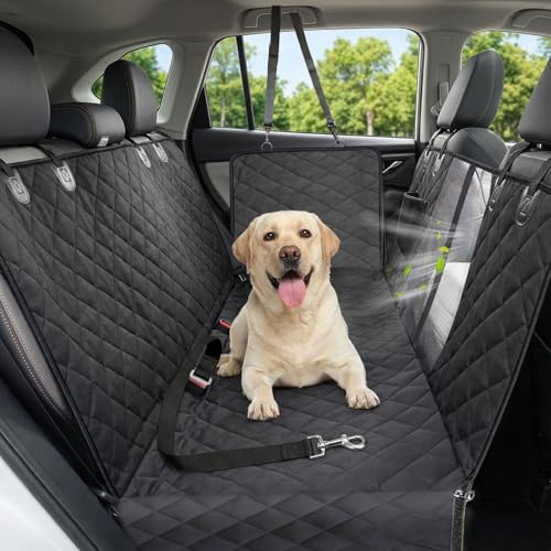 Dog Car Seat Cover (Black / XL- (60*64 ))
