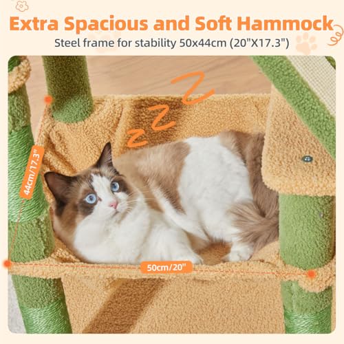 Cactus Cat Tree (Cactus / 57.5 Inches)