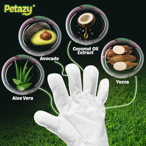 Pet Glove Wipes for Dogs & Cats (50 Glove Wipes)