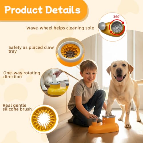 Mechanical Dog Paw Cleaner (Medium-Large)