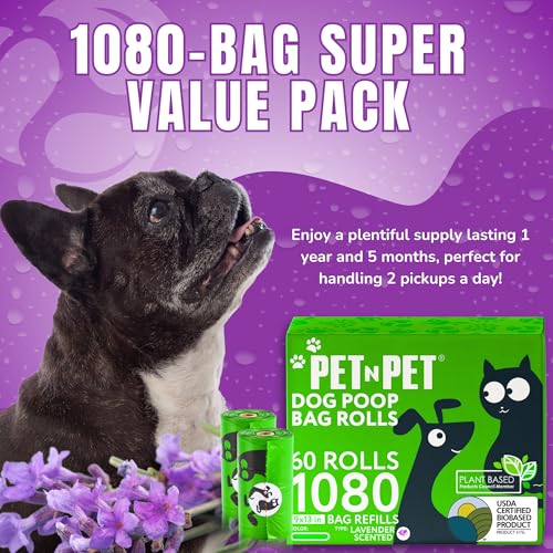 Doggie Poop Bags (Green - Scented)