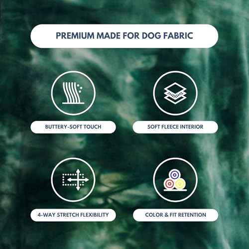 Dog Hoodie Buttery (Green Skydye / 5XL)