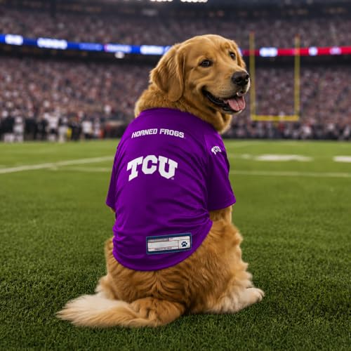 NCAA TCU Horned Frogs Stretch Pet Jersey (TCU Horned Frogs / Small)