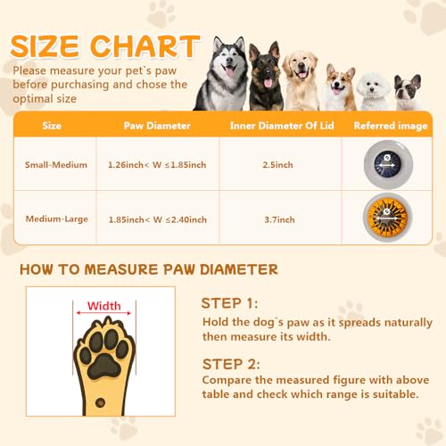Mechanical Dog Paw Cleaner (Medium-Large)