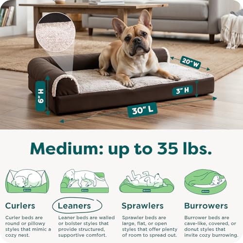 Orthopedic Dog Bed for Medium (Medium / Espresso)