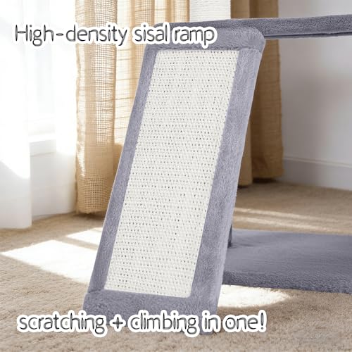 Multi Functional Cat Tree Tower (288 Grey)