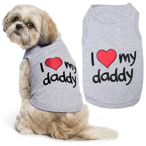 Dog Shirt 100% Cotton Shirts for Medium Dogs (Medium (8-12lbs))