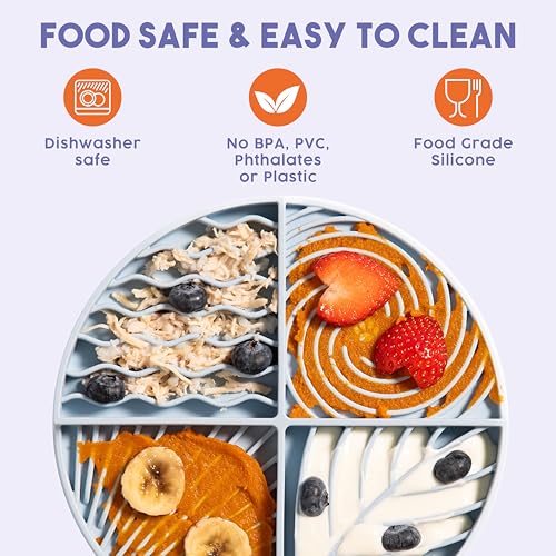 Paradise Dog Lick Mat for Slow Feeding & Anxiety (Sky)