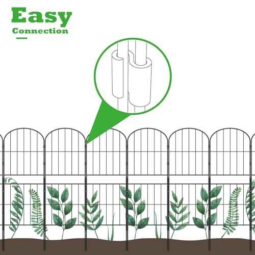 Decorative Garden Fence Fencing 36in (16' (L))