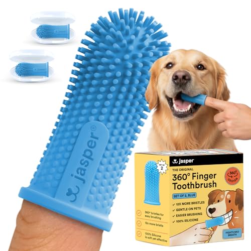 Dog Toothbrush (Blue (2-pack))