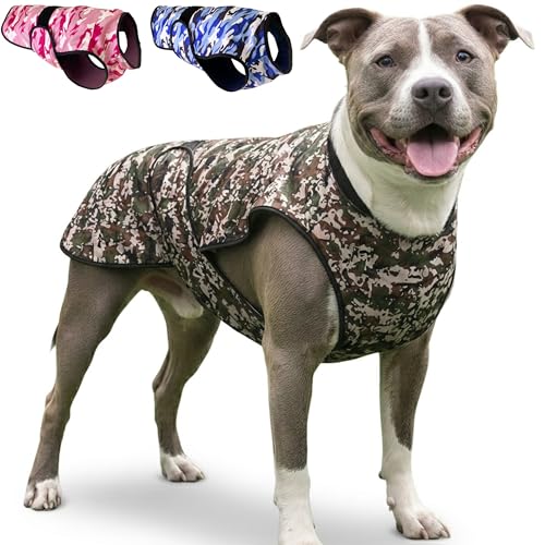 Dog Cooling Vest (Green Camo / Large (Pack of 1))