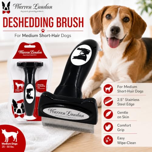 Deshedding Brush for Medium Short Hair Dogs (Short Hair | Medium)