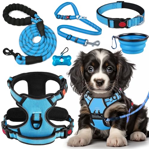 No Pull Dog Harness (Small / Blue)