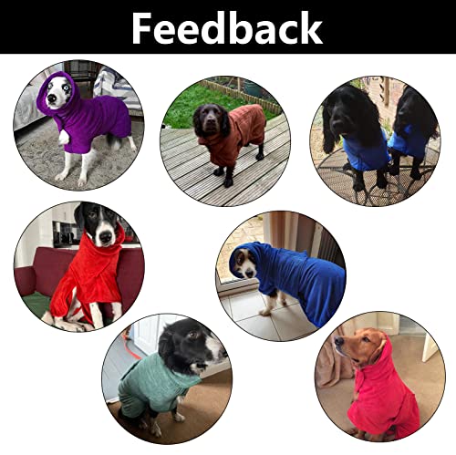 Dog Drying Coat (Medium / Green)