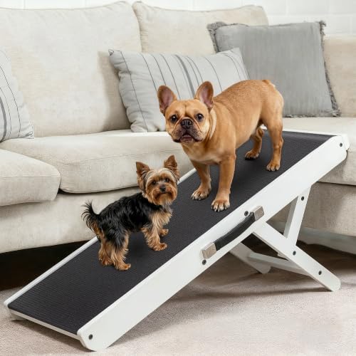 Dog Ramp for Couch (White)