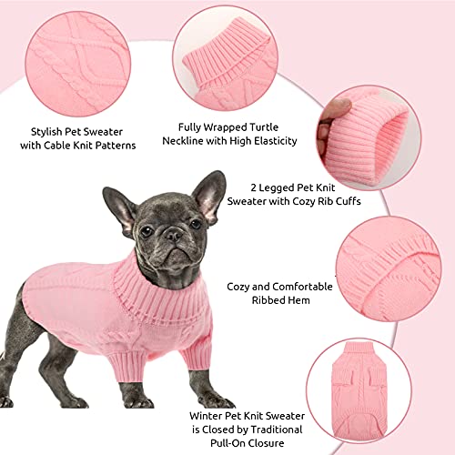 XXL Dog Sweater (XX-Large / Pink)