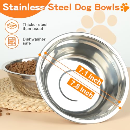 Elevated Dog Bowls (Black / 7.1" for Medium Dogs)