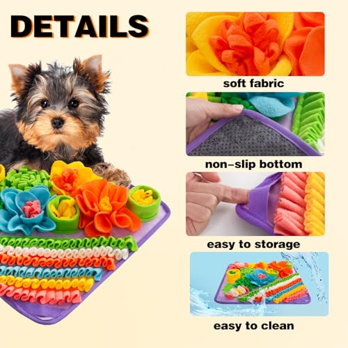 Snuffle Mat for Dogs (Purple)