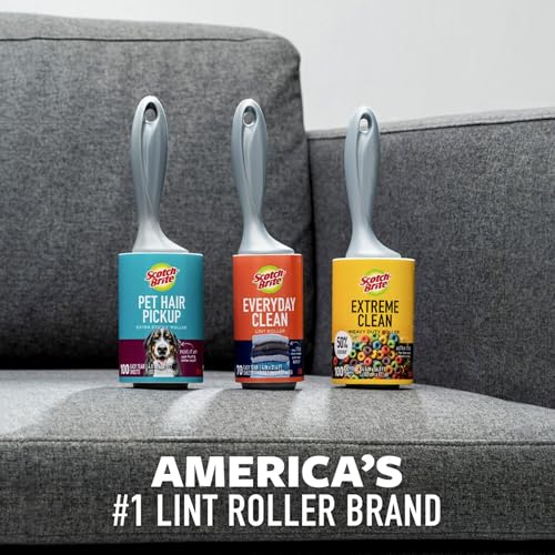 Pet Hair Pickup Extra Sticky Lint Roller Refills (3 Pack)