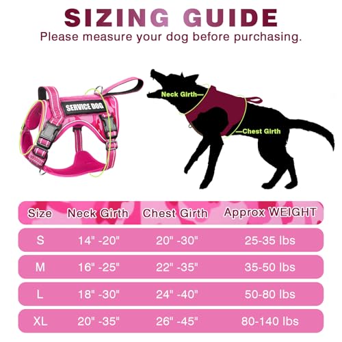 Tactical Dog Harness (Small / Pink Camo)