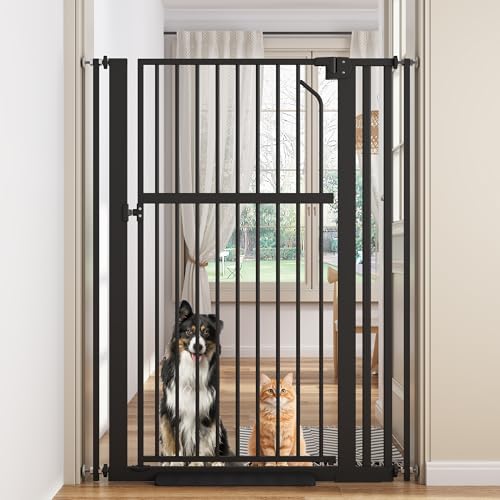 Extra Tall Cat Gate (55.1" Tall, 29.9"-37.4" Wide)