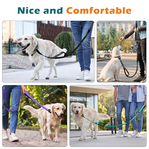 Heavy Duty Tactical Dog Leash (Light Blue)