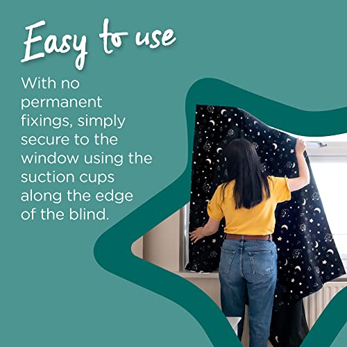 Sleeptime Portable Baby Blackout Blind (Ollie / 77.95"W x 51.18"H)