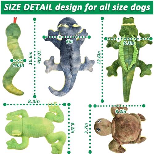 Stuffed Animal Dog Toys (5 pack- Woodland)