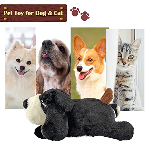 Heartbeat Puppy Toy (Black)