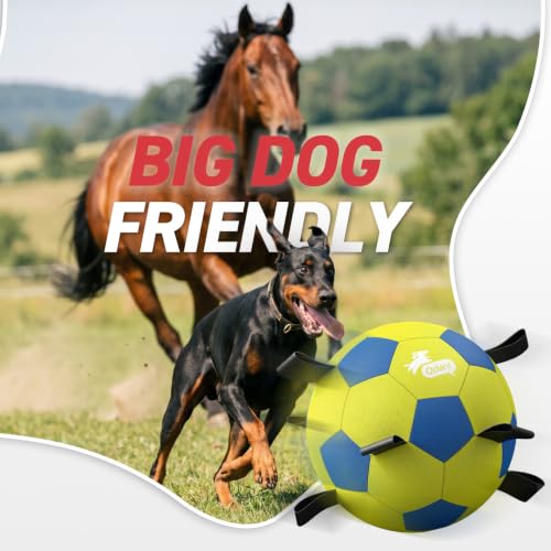 25 Inch Herding Ball for Dog with Straps (Yellow / 25 Inch)
