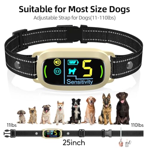 Dog Bark Collar (Yellow)