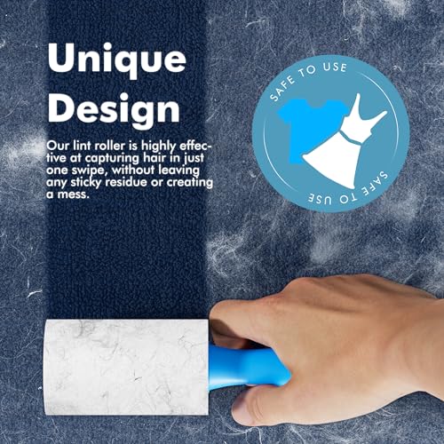 150 Sheets Mini Lint Rollers for Clothes