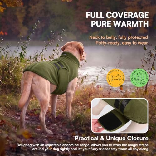 Small Dog Sweater (Army Green / Small)