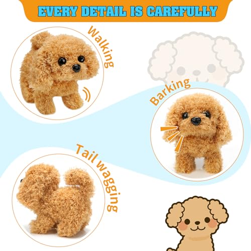 Plush Teddy Toy Puppy Electronic Interactive Dog (Teddy Dog)