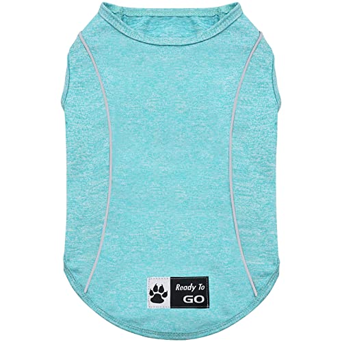 Reflective Dog Shirt (Medium (7-13lbs) / 5#Lake Blue)