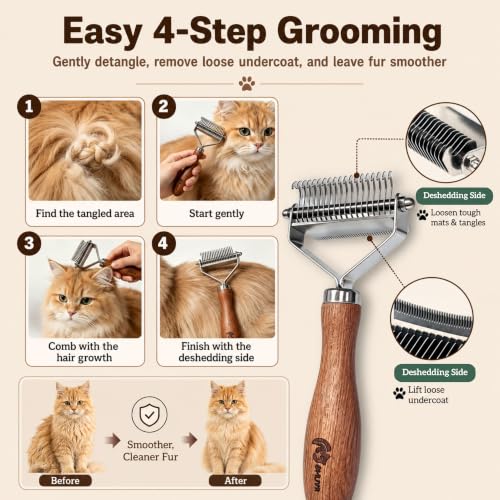 Cat Brush for Long Haired Cats